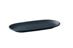 Serveerbord ovaal 30 x 15 cm Tinto mat donkergrijs Serveerbord ovaal 30 x 15 cm Tinto mat donkergrijs