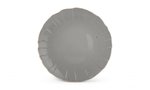 Plat gestructureerd bord 31cm Collect Grijs
