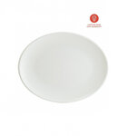 Bord 25 cm Off white Bonna Moove Iris