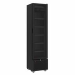 Drankenkoelkast 221L Glazen Deur Zwart Combisteel