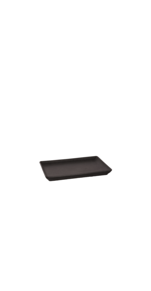 Bord rechthoek 24 x 17 cm Universe black Bord rechthoek 24 x 17 cm Universe black
