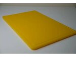 Snijplank 53cm Antimicrobieel Geel Snijplank 53cm Antimicrobieel Geel