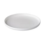 Bord met opstaande rand off white 25,5 cm Q Fine China