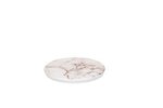 Plateau Marmer 18 cm Wit Melamine Plateau Marmer 18 cm Wit Melamine