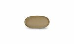Bord Ovaal 30 x 15 x 2 cm Pila Beige