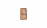 Serveerschaal 2 Delen 17,5 x 10 cm Bruin Buffet Serveerschaal 2 Delen 17,5 x 10 cm Bruin Buffet
