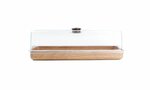 Serveerschaal met Stolp 39 x 16 cm Bruin Buffet Serveerschaal met Stolp 39 x 16 cm Bruin Buffet