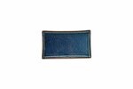 Bord rechthoekig 22 x 12 cm Nova Blue Line