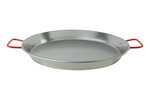 Paellapan 40 cm Gepolierd Staal