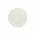 Diep bord 23,5 cm Retro gouden rand Diep bord 23,5 cm Retro gouden rand