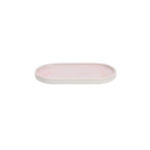 Ovaal bord 20,5 cm x 11,5 cm roze Coco