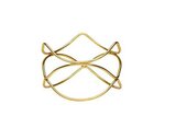 Buffetverhoger Rond 21 x 21 x 15 cm Goud