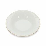 Diep bord 23,5 cm Retro gouden rand