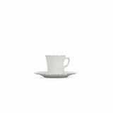 Schotel 16,5 cm Retro gouden rand