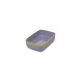 Ovenschaal paars, groen 22,5 cm x 15 cm Duo