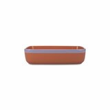 Ovenschaal 29,5 cm x 22,5 cm oranje, paars Duo