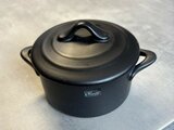 Ovenschotel Black rond met deksel 10 cm