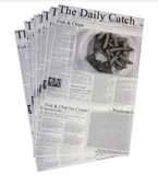 Vetvrij papier opdruk Daily Catch 500 stuks 40,5cm_