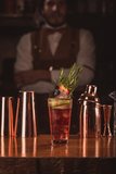 Cocktail shaker Cobbler koper 500 ml_