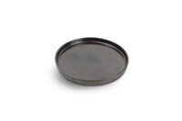 Bord plat rond 20 cm Yong Verso Black stapelbaar
