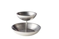 Fruit de Mer etagere RVS Vintage 2 lagen