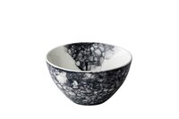 Kom Bubble zwart 15 cm 800ml