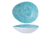 Diep bord 19,5 cm Streetfood Go Azzurro Melamine