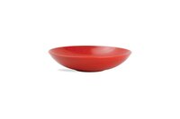Diep bord 25 cm Terrene rood