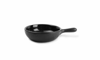 Ovenschaal rond met greep 19 cm zwart Ardo