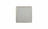 Plat bord 20.5cm x 20.5cm Collect Grijs