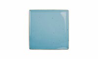 Plat bord 25.5cm x 25.5cm Collect Blauw
