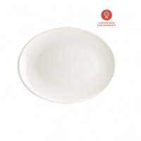 Bord ovaal 36 x 28 cm Off white Bonna Moove