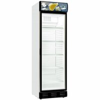 Drankenkoelkast 382L Glazen Deur Combisteel