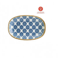 Bord ovaal 15 x 8,5 cm Bonna Gourmet Lotus