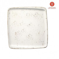 Vierkant bord 32 x 30 cm Bonna Grain Off-white