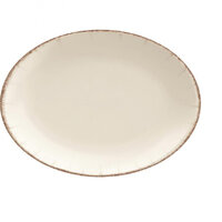 Bord ovaal 31 cm Bonna Retro Off-white