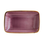 Rechthoekig bord 15 x 9 cm Bonna Aura Blackberry