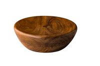 Bord 19,5 cm hoog conisch eikenhout Shapes