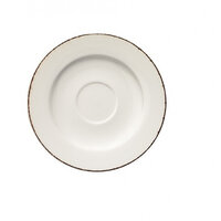 Koffieschotel 12 cm Bonna Retro Off-white met rand