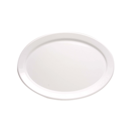 Bord Ovaal 38 x 28 cm Wit Melamine Truyts