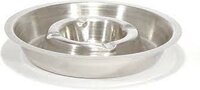 Asbak rond RVS 14 cm