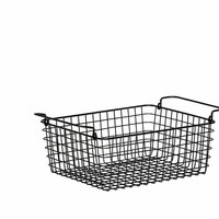 Draadmand 31,3 x 25,3 x 12 cm Zwart