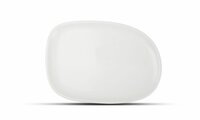 Bord ovaal Ceres wit 33x23cm
