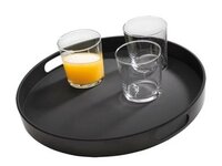 Dienblad met grepen Anti-slip Zwart 35.5cm