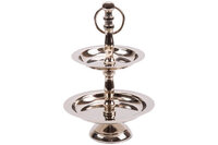 Mini etagère 2-laags Zilver Cosy & Trendy