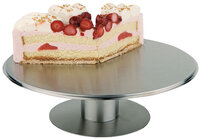 Taartschotel op Voet Draaibaar 31 x 7 cm Inox Mat