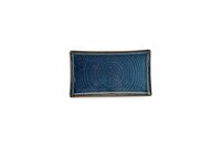 Bord rechthoekig 22 x 12 cm Nova Blue Line