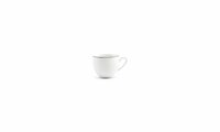 Espresso Kop Basic White Black Rim 10cl