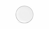 Bord Basic White Black Rim 26,5cm 