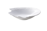 Diep bord 30 cm wit porselein Calcaire